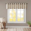 Gracie Mills Ondine Contemporary Grommet Top Valance with Fretwork Print - 2 of 4