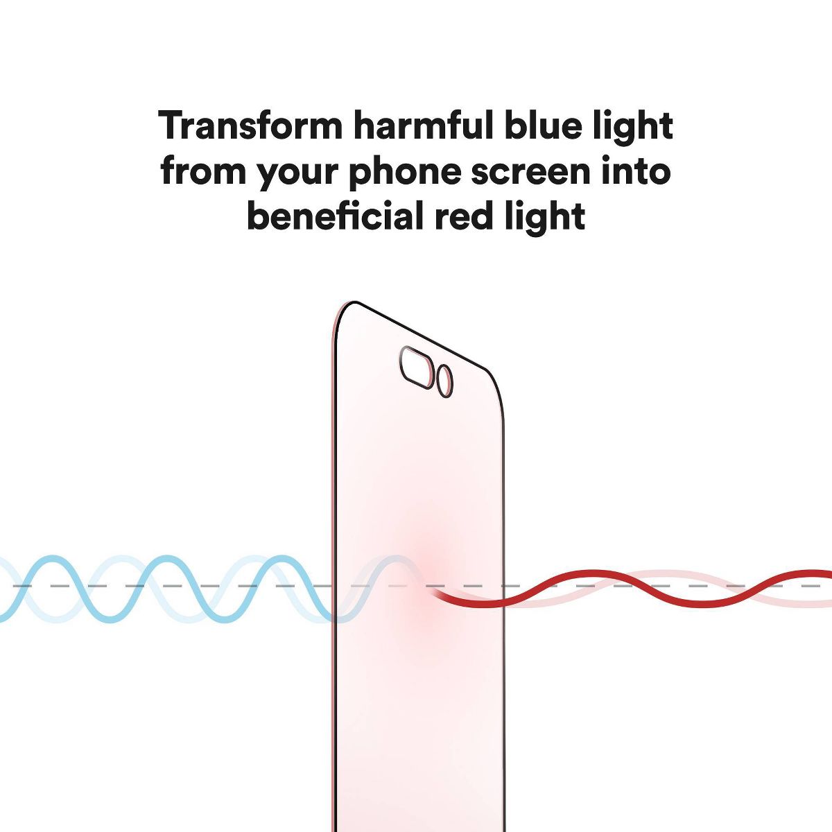 BodyGuardz Red Light Converter iPhone 14 Pro Screen Protector - thumbnail 5