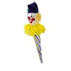 De Carlini Italian Ornaments 7.5 Inch Blue & Gold Icicle Clown Face Christmas Tree Ornament , Circus Italian Christmas Ornament (1PC) - 4 of 4