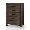 Simones Rustic 8 Drawer Dresser And Mirror Wire-Brushed Rustic Brown - HOMES: Inside + Out - 4 of 4