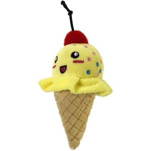Petsport Tiny Tots Foodies Ice Cream Plush Toy Assorted Colors - 1 of 4