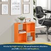 Kings Brand Furniture - 4-Cube Children's Bookcase, Kids Toy Storage Shelf Organizer for Playroom, Bedroom, Nursery School - 4 of 4