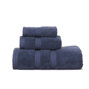 Home Weavers Elegance Essentials 550GSM 100% Cotton Zero Twist Super Absorbent Bath Towel Set - 1 of 4
