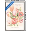 Trends International Reinders: Flowers - Tulip Market Amsterdam Framed Wall Poster Prints - 3 of 4