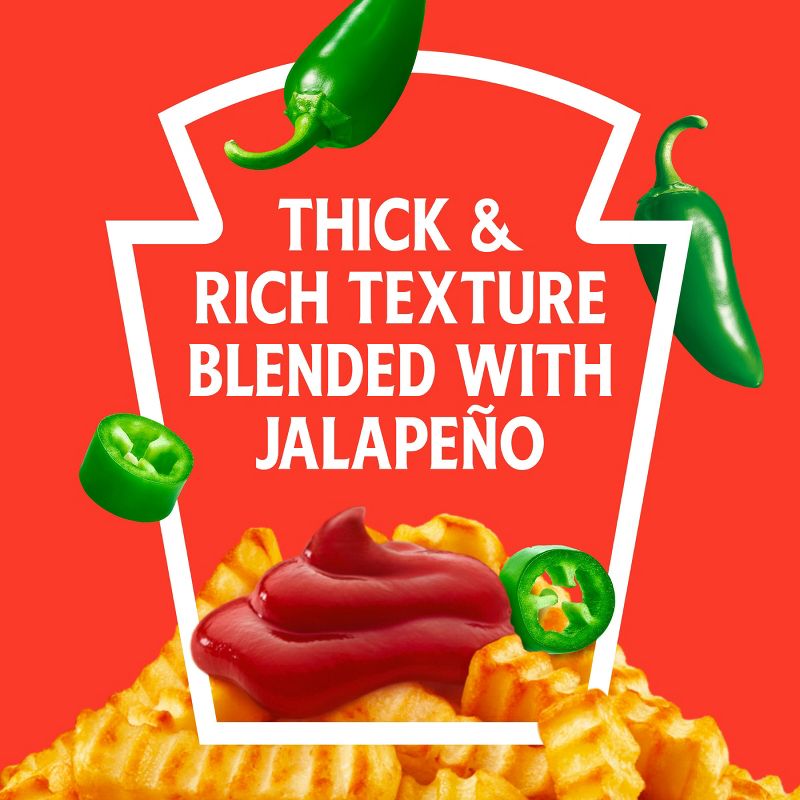 Heinz Jalapeno Tomato Ketchup - 14oz, 5 of 14
