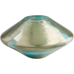 Cyan Design - Small Stargate Vase - 10 Inches Wide By 5.5 Inches High - 1 of 1