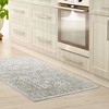 Juvale Boho Themed Jute Area Rug 3x5 ft, Indoor Outdoor Bathroom Bedroom Decor Grey Vintage - 2 of 4
