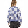 Women's Gia Checkered Cardigan - HYFVE - 2 of 4