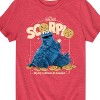 Boys' - Sesame Street - Scorpio Cookie Monster Short Sleeve Graphic T-Shirt - 2 of 4