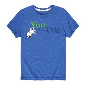 Boys' - Dr. Seuss - Horton Hears a Who You-nique Short Sleeve Graphic T-Shirt - 1 of 4