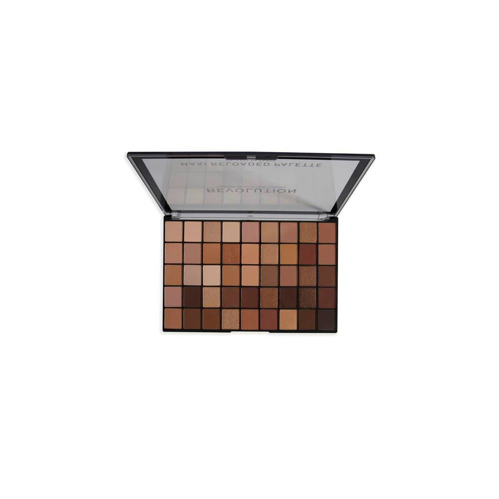 Makeup Revolution Maxi Reloaded Eyeshadow Palette - Ultimate Nudes - 0.27oz