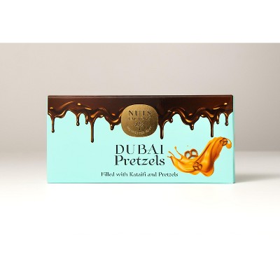 NUTS FACTORY DUBAI CHOCOLATE PRETZEL BAR - RANKED # 1 IN THE WORLD!  2 PREMIUM BAR PACK