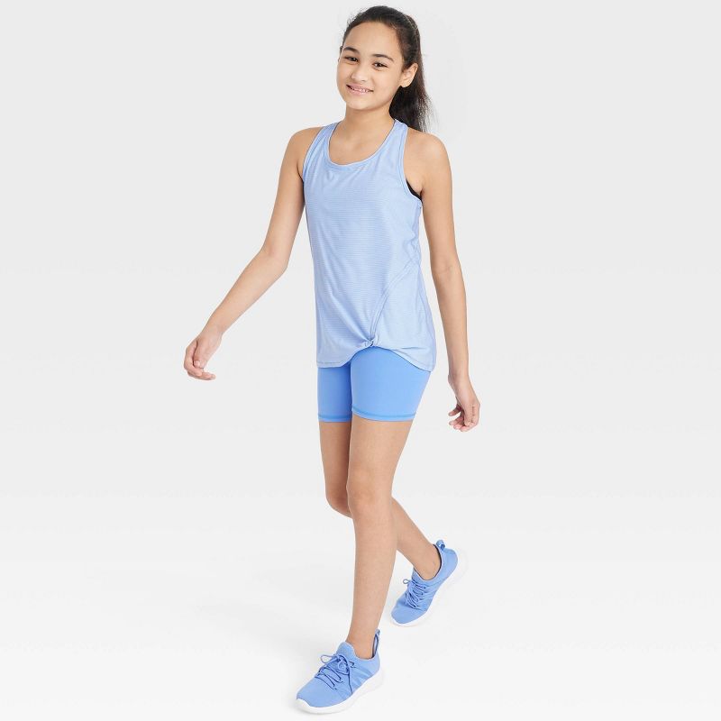 Girls' Core Bike Shorts - All In Motion™, 4 of 5