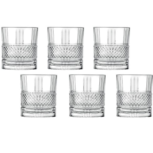 Lorren Home Trends Brilliant Collection Double Old Fashion Set of 6 - image 1 of 2