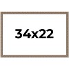 PosterPalooza | Deco Silver Picture Frame - UV Acrylic, Backing Board, Hanging Hardware Included - 2 of 4