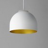 ET2 Lighting Foster 1 - Light Pendant in  White/Gold - 2 of 3