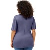 ellos Ruffle Neckline Flutter Sleeve Tunic - 3 of 3