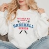 Simply Sage Market Women's Graphic Sweatshirt Baseball Season Bats - 2 of 4