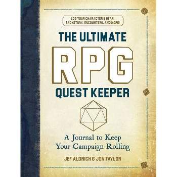 The Ultimate RPG Quest Keeper - (Ultimate Role Playing Game) by  Jef Aldrich & Jon Taylor (Hardcover)