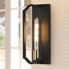 4.75" 1-Light Chloe Bohemian Farmhouse Iron LED Sconce - JONATHAN Y - 4 of 4