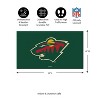 Full Color PVC Mat, 16" x 28", Minnesota Wild - 3 of 4