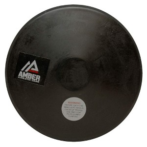 Amber Fight Gear Robust Rubber Discus Durable Training Tool for Beginners & High School Athletes, Floor-Safe Design - 1 of 4
