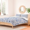 Deny Designs 3pc King Marta Barragan Camarasa Floral perennial pleasure Duvet and Sham Set - 2 of 4