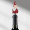 Unique Bargains Santa Claus Bottle Stopper Zinc Alloy Resin Silicone 1Pc - 2 of 3