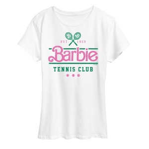 Women's - Barbie - Tennis Club EST 1959 Short Sleeve Graphic T-Shirt - 1 of 4