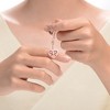 Guili Sterling Silver High Quality Gold Plated Heart Paper Clip Chains Necklace: A Stylish and Durable Statement Piece - 3 of 4