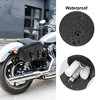 Unique Bargains Saddlebag Left Side Tool Bags for Motorcycle Waterproof Faux Leather Black - 4 of 4