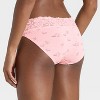 Women's Cotton Bikini Underwear with Lace - Auden™ - 2 of 4
