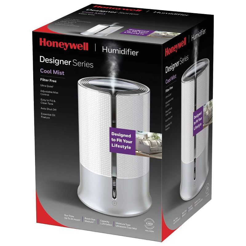 Honeywell Designer Series Cool Mist Humidifier HUL430, 2 of 10