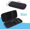 Upgraded Hard Pencil Case Box for,Durable Pen Carrying Case with Zipper-Black - 2 of 4