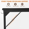 Robotime Desks Computer Desk with Storage Bag and Headphone Hook, Small Home Office Writing Study Desk, Black, 58"*22"*29.5" - 4 of 4