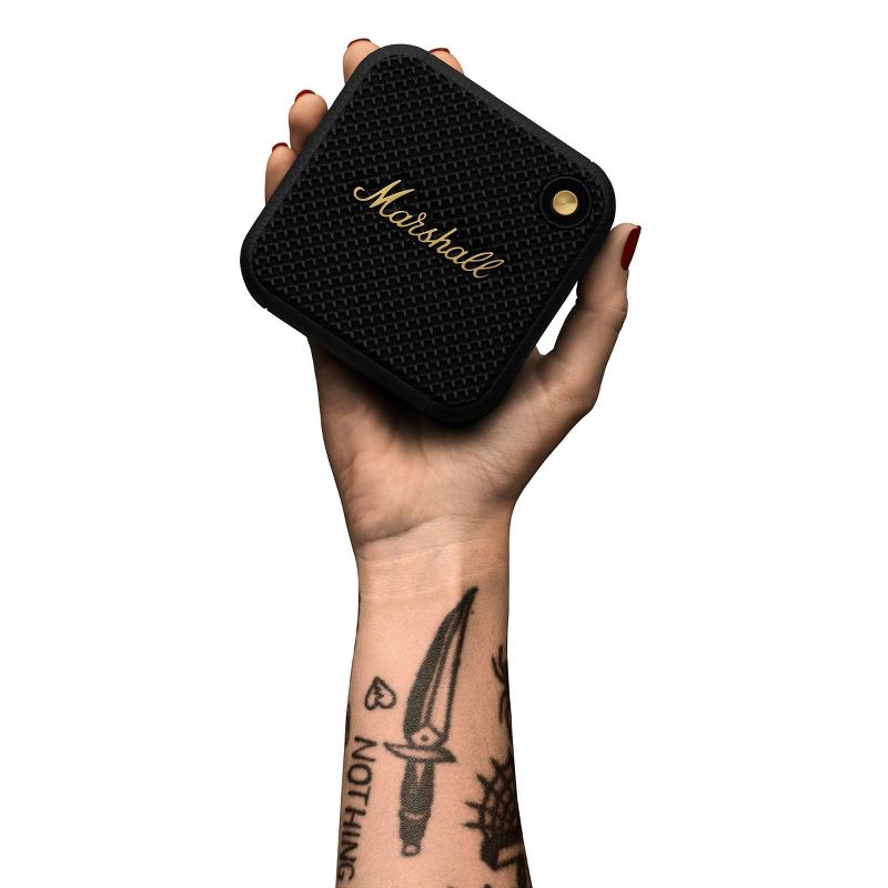 Marshall Willen Bluetooth Portable Bluetooth Speaker - Black &#38; Brass, 4 of 14