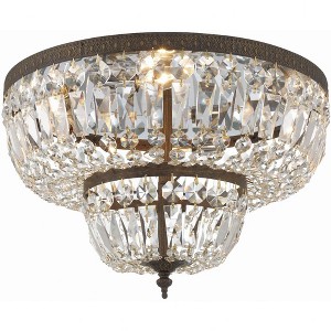 Crystorama Lighting Ceiling Mount 4 - Light Flush Mount in  English Bronze - 1 of 2