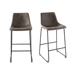 2pc Collins Metal Barstool Set - Picket House Furnishings - 1 of 4