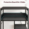 Industrial Printer Cart, 4-Tier Mobile Printer Stand - 2 of 4