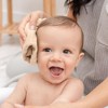 Baby Washcloths Muslin Cotton, Large 10”x10” by Comfy Cubs - 4 of 4