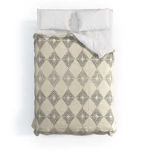 Nora Fancy Diamond Polyester Comforter & Sham Set - Deny Designs - 1 of 3