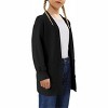 Clearlove Girls' Long Sleeve Open Front Knit Cardigan Cozy Loose Fit Sweater With Pockets Fall Winter Layering Piece - 3 of 4