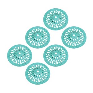 Unique Bargains Silicone Anti-Odo Bathroom Hair Floor Drain Stoppers - 1 of 4