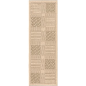Courtyard CY1928 UV & Stain Resistant Non-Shedding Power Loomed Indoor/Outdoor Rugs - Safavieh - 1 of 4
