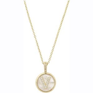 Gold Initial Necklace for Women, Personalized Letter Pendant with Gift Box for Christmas & Birthday - 1 of 4