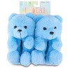 Love 83 3D Plush & Comfy Pastel Collection Teddy Bear Novelty Slipper - Makes A Great Holiday & Birthday Present - 4 of 4