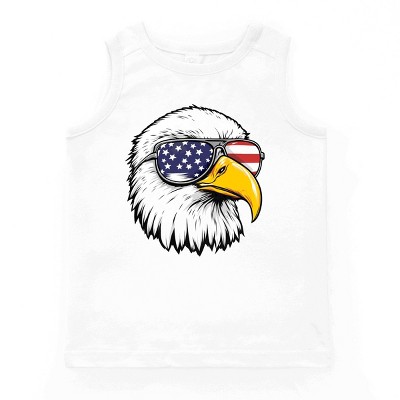 The Juniper Shop Patriotic Eagle Sunglasses Youth Tank Top