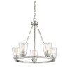 Savoy House Calhoun 5 - Light Chandelier in  Satin Nickel - 4 of 4