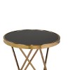 Brassex Xavier Accent Table Rose Gold - image 3 of 4