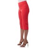 Rekucci Women's Ease into Comfort Capri Pants with Slimming Seams - Flame, 8 - 2 of 4